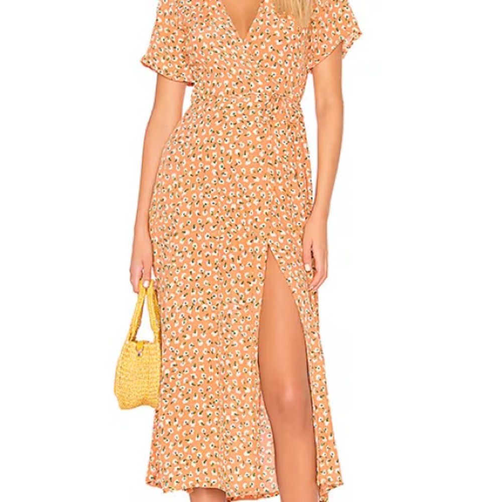 Faithfull the Brand Midi Leila Floral Dress